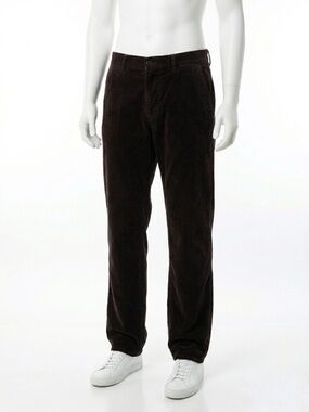 Prada Milano Vintage Archive Ultra Rare Indigo-Dyed Pinwale Corduroy Trousers